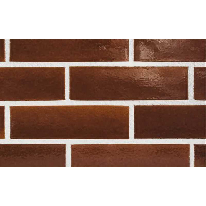 Глазурованный кирпич S.Anselmo Brown, 250х115х55 мм