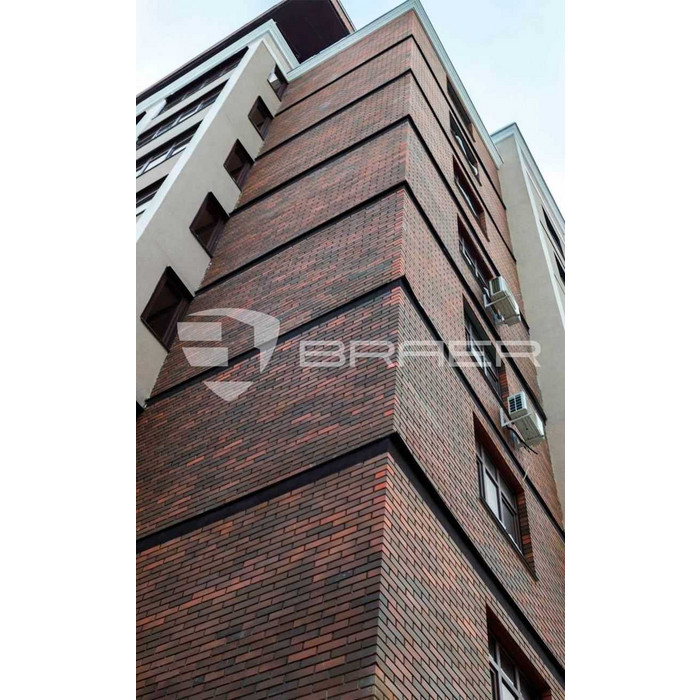 Кирпич облицовочный BRAER, БРАЕР кладка терра, 250х120х65 мм фото 5