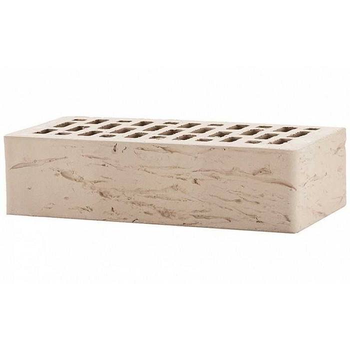 Кирпич облицовочный ЛСР серый рустик, 250х120х65 мм фото 4