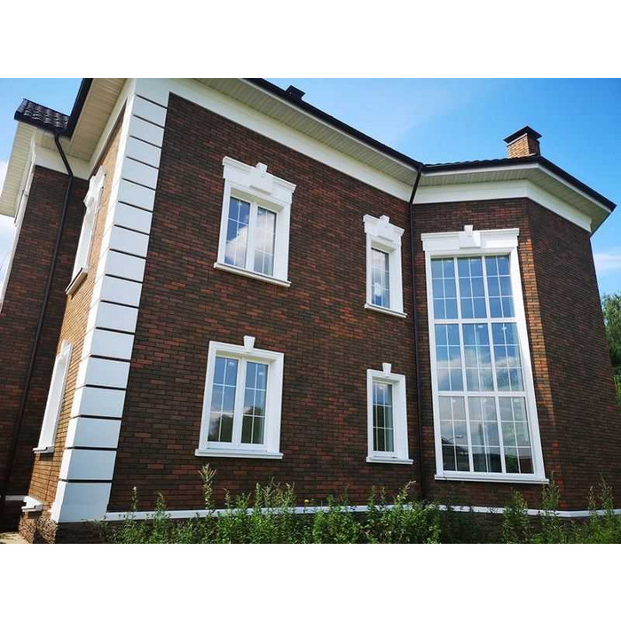 Кирпич BRAER облицовочный БРАЕР кладка кора дуба, М150, 250х120х65 мм фото 8