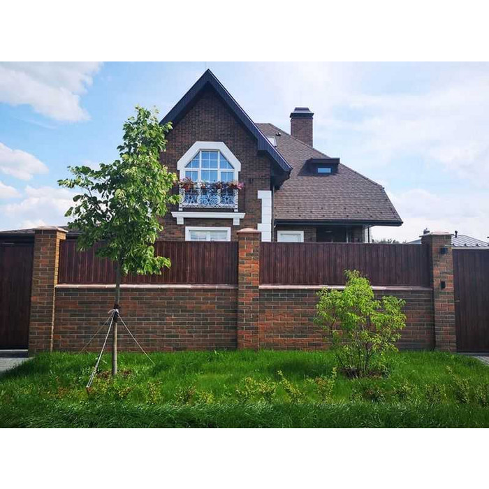 Кирпич BRAER облицовочный БРАЕР кладка кора дуба, М150, 250х120х65 мм фото 7