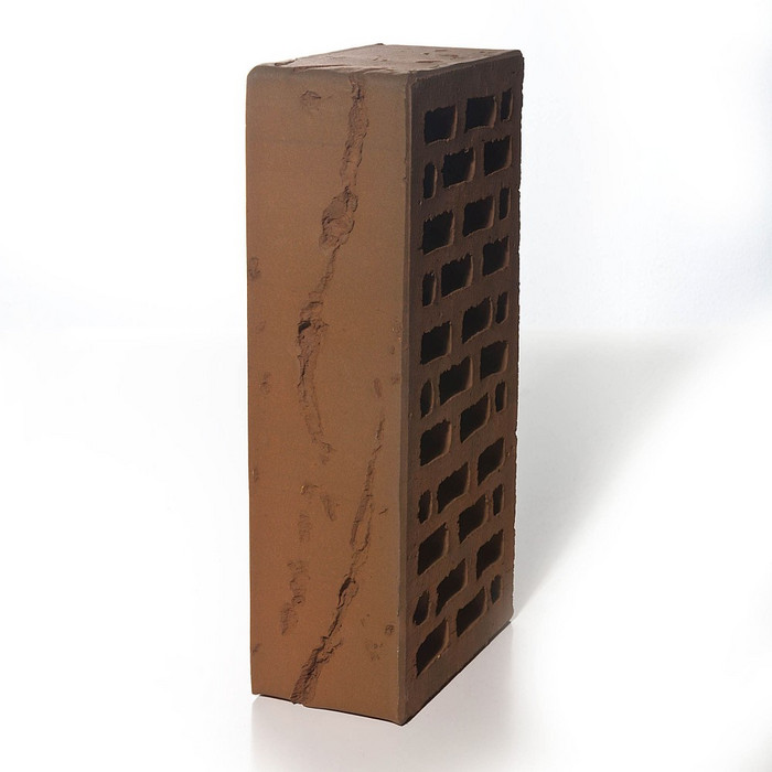 Кирпич BRAER облицовочный БРАЕР кладка кора дуба, М150, 250х120х65 мм фото 12