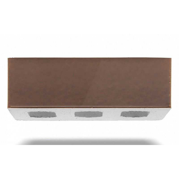 Глазурованный кирпич S.Anselmo Brown, 215х102х65 мм фото 3