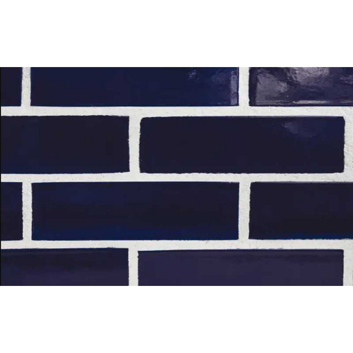 Глазурованный кирпич S.Anselmo Blue, 240х115х70 мм