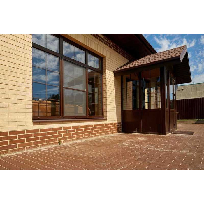 Кирпич облицовочный ЛСР слоновая кость рустик М175 250х120х65 мм фото 10