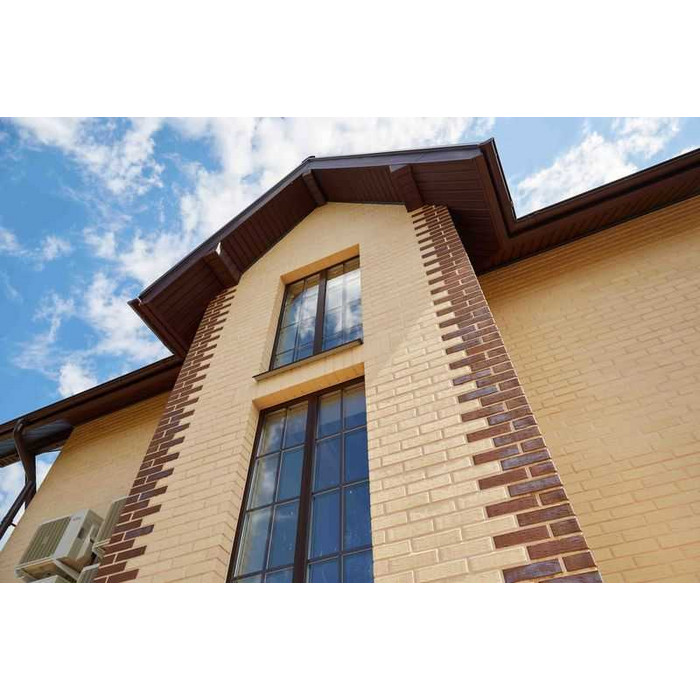 Кирпич облицовочный ЛСР слоновая кость рустик М175 250х120х65 мм фото 8