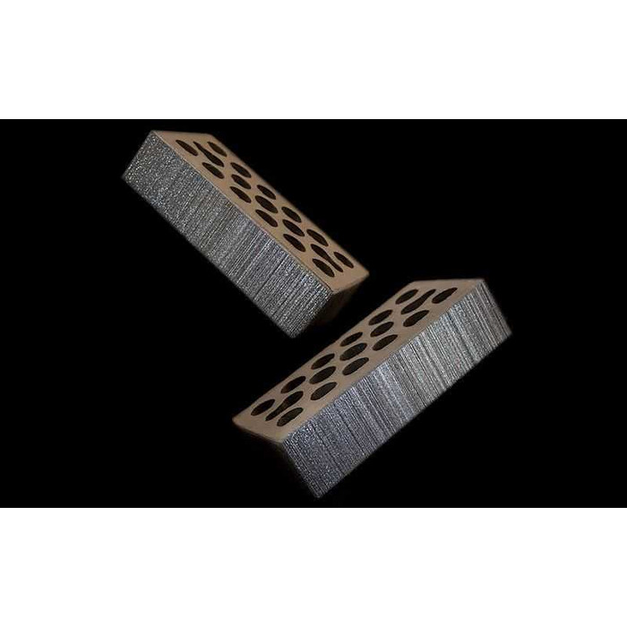 Кирпич облицовочный Kerma Premium Brown diamonds 250х120х65 мм фото 3