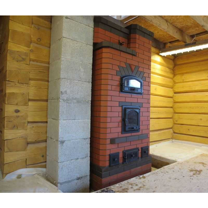 Кирпич облицовочный фигурный полнотелый Lode Brunis F6 гладкий, 250х120х65 мм