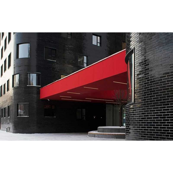 Кирпич облицовочный Terca Crystal Zwart SP, 210х100х50 мм фото 7