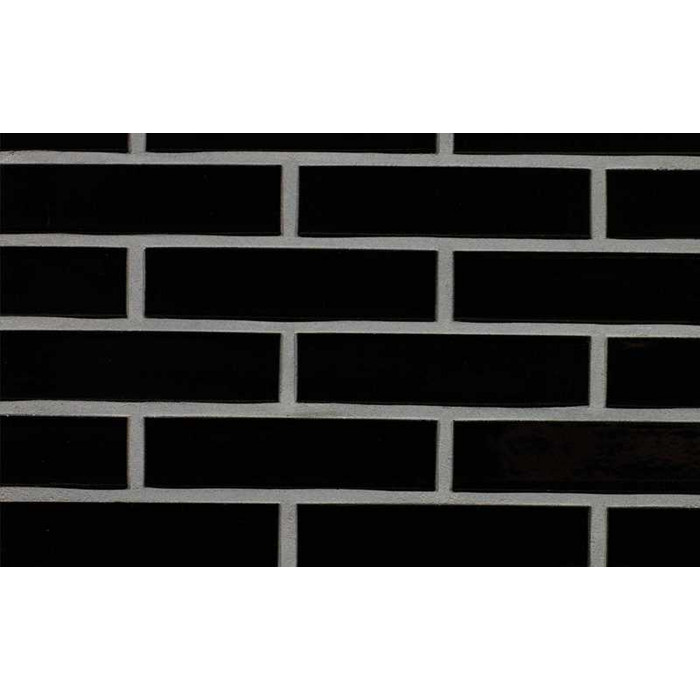 Кирпич облицовочный Terca Crystal Zwart SP, 210х100х50 мм