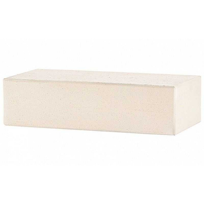 Кирпич облицовочный ЛСР белый гладкий, 250х120х65 мм фото 4