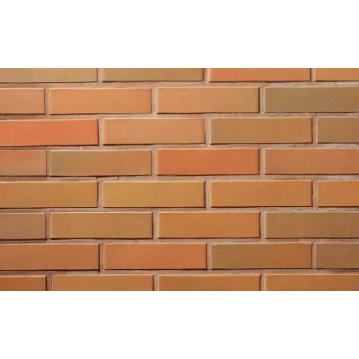 Кирпич облицовочный пустотелый Lode Rudite гладкий, 250х85х65 мм