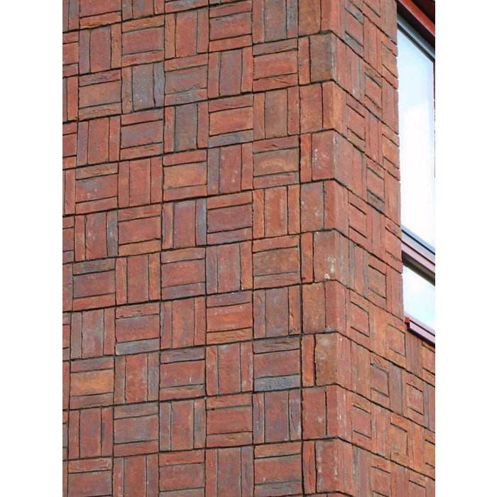 Кирпич облицовочный ENGELS Blauw paars antiek, 209х101х50 мм фото 5