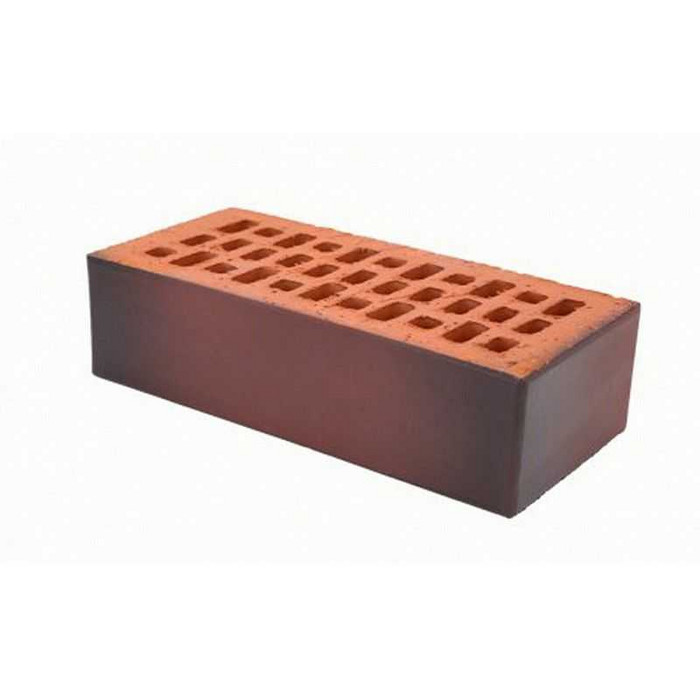 Кирпич облицовочный Lode Etna красно-пестрый пустотелый гладкий, 250х120х65 мм фото 2