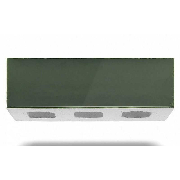 Глазурованный кирпич S.Anselmo Dark green, 250х115х55 мм фото 3