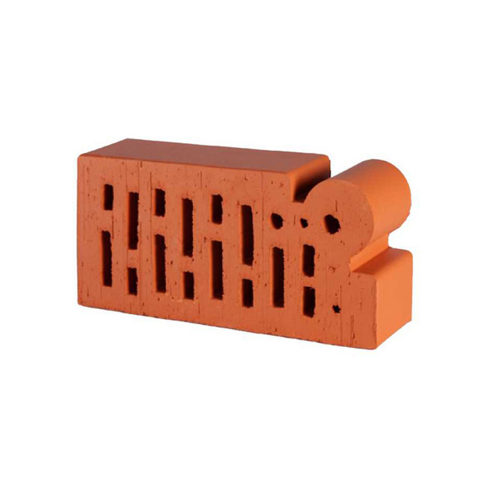 Кирпич облицовочный фигурный пустотелый Lode Janka F18 гладкий, 250х120х65 мм