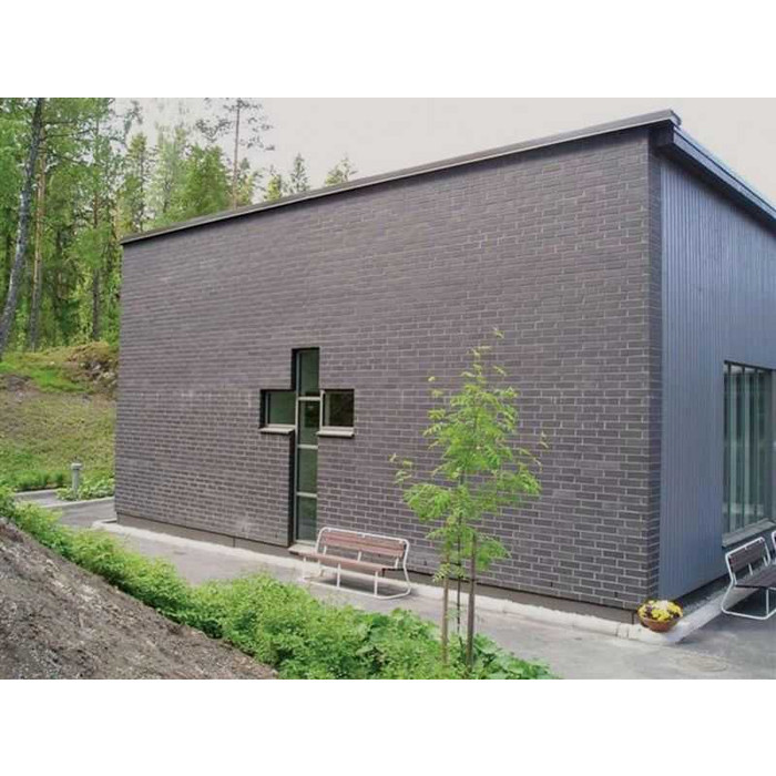 Кирпич облицовочный Terca Grafiitinmusta гладкий, 285х85х75 мм фото 7