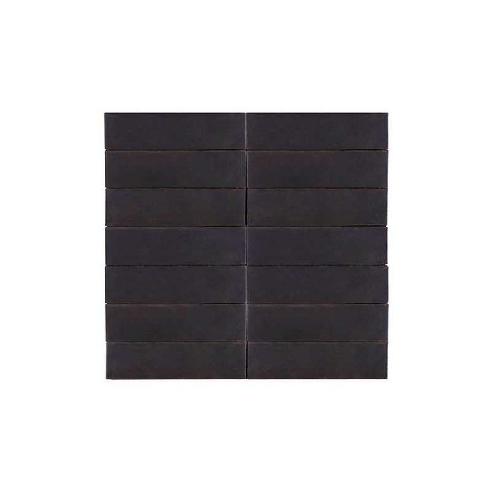 Кирпич облицовочный Terca Grafiitinmusta гладкий, 285х85х75 мм