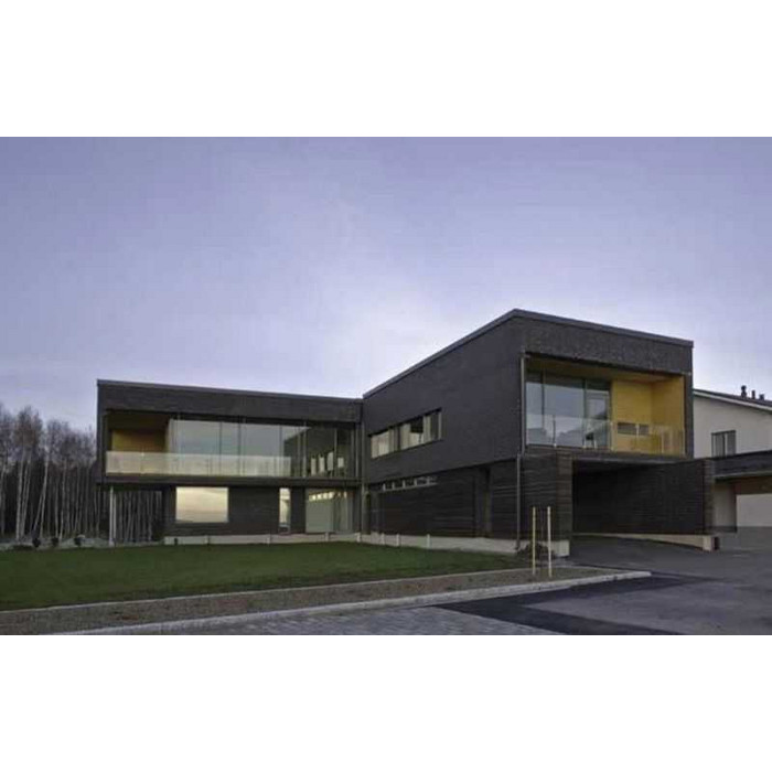 Кирпич облицовочный Terca Grafiitinmusta гладкий, 285х85х75 мм фото 9