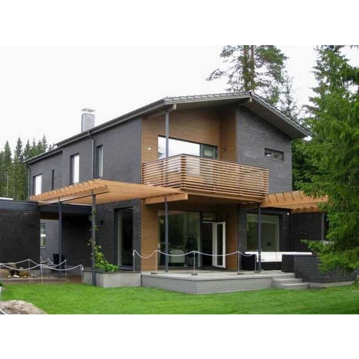 Кирпич облицовочный Terca Grafiitinmusta гладкий, 285х85х75 мм фото 3