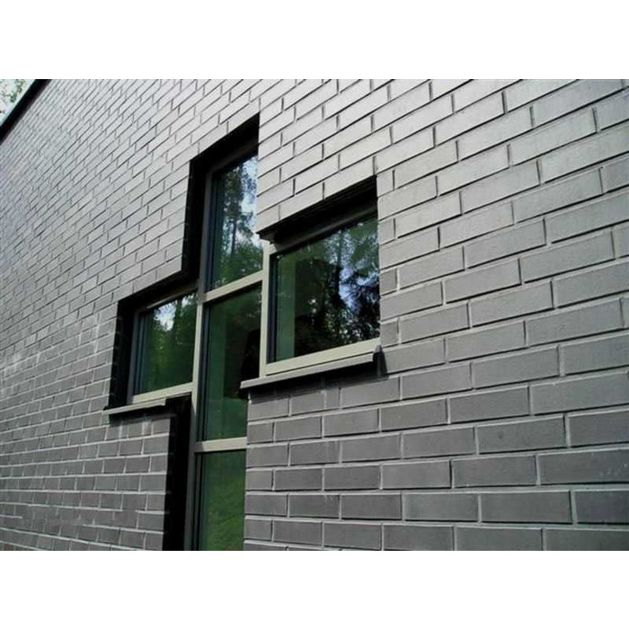 Кирпич облицовочный Terca Grafiitinmusta гладкий, 285х85х75 мм фото 8