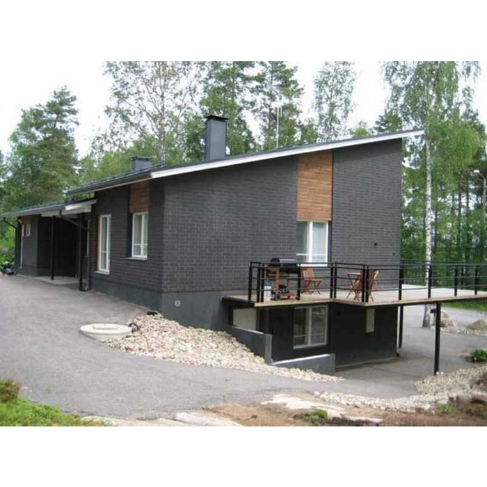 Кирпич облицовочный Terca Grafiitinmusta гладкий, 285х85х75 мм фото 4