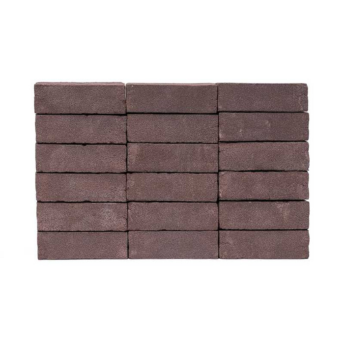 Кирпич облицовочный ENGELS Aubergine, 210х100х65 мм