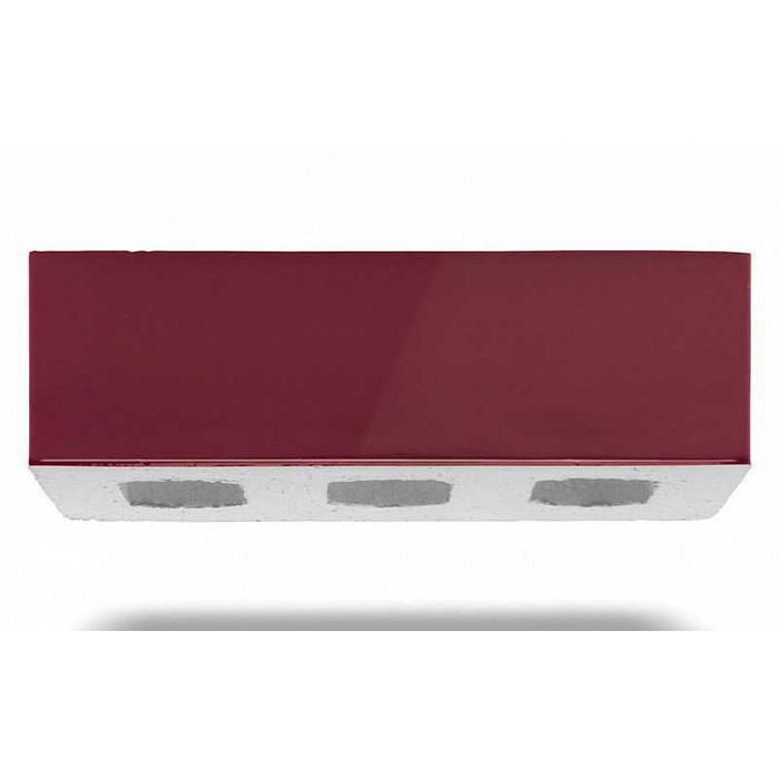 Глазурованный кирпич S.Anselmo Red, 250х115х55 мм фото 3