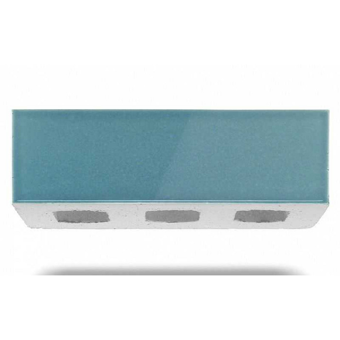 Глазурованный кирпич S.Anselmo Turquoise, 250х115х55 мм фото 2