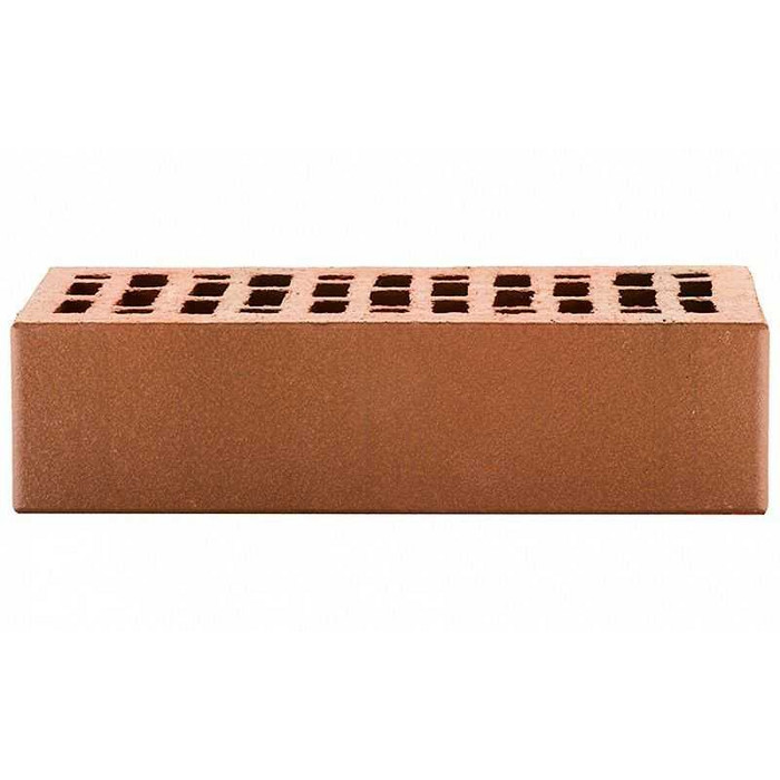 Кирпич лицевой ЛСР красный флэш темный гладкий, утолщенные стенки, 250х120х65 мм фото 5