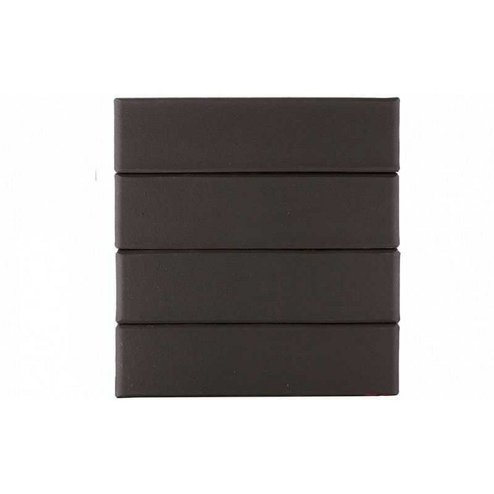 Кирпич облицовочный ЛСР графитовый гладкий, 250х120х65 мм фото 8