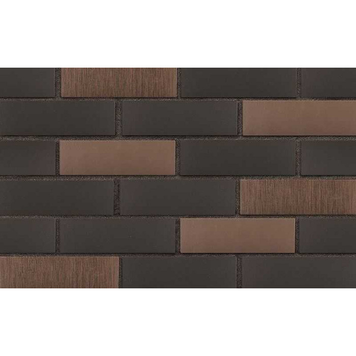 Кирпич облицовочный ЛСР графитовый гладкий, 250х120х65 мм фото 2