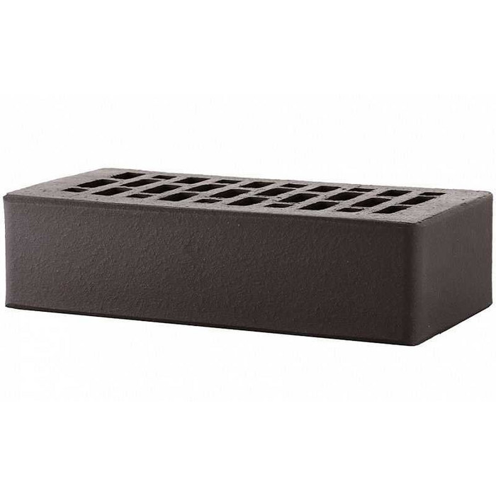 Кирпич облицовочный ЛСР графитовый гладкий, 250х120х65 мм фото 6