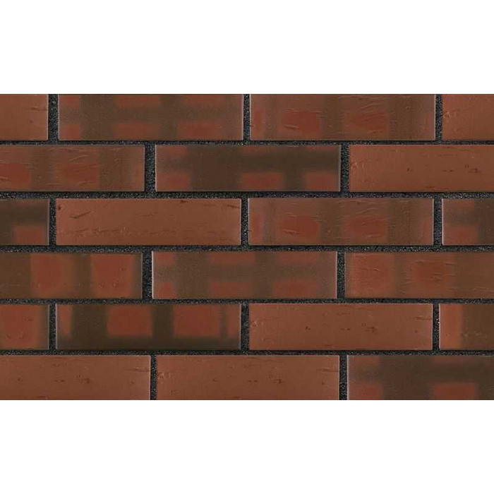 Кирпич облицовочный ЛСР темно-красный рустик, утолщенные стенки, М175, 250х120х65 мм фото 3