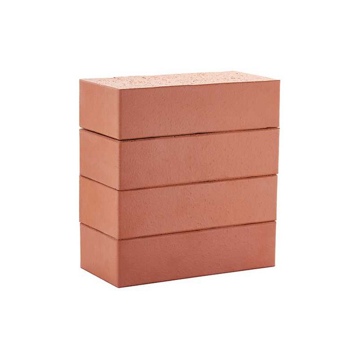 Кирпич облицовочный ЛСР красный гладкий, F100, 250х120х65 мм