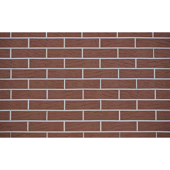 Кирпич облицовочный Керма Бордо рустик 250х120х65 мм утолщенная стенка