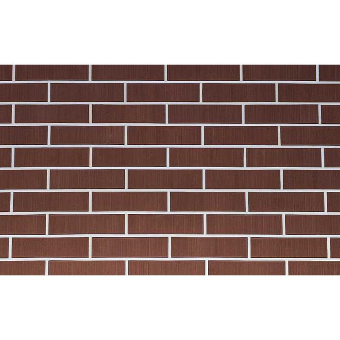 Кирпич облицовочный Керма Бордо темный бархат 250х120х65 мм