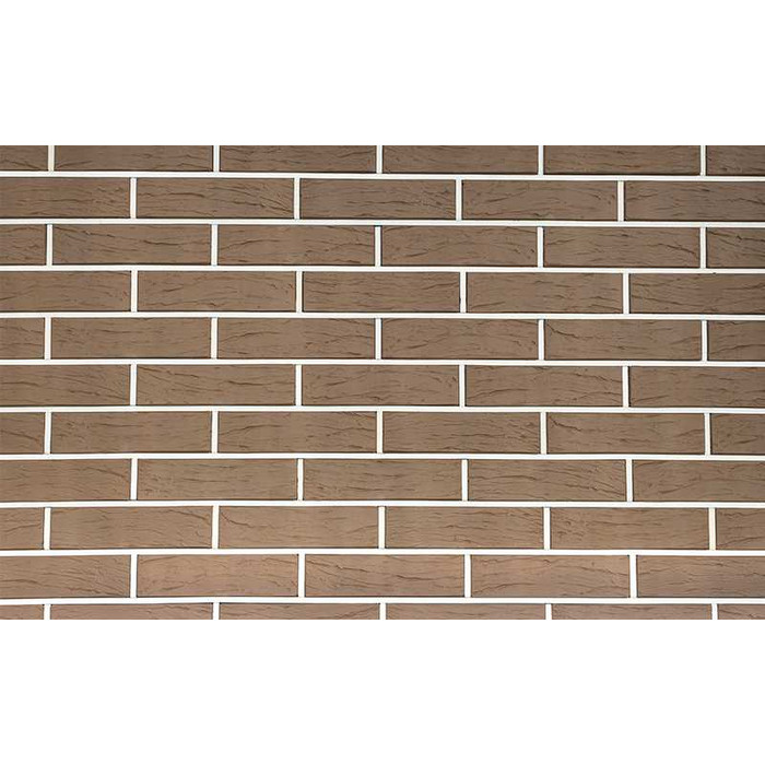 Кирпич облицовочный Керма Терракот светлый рустик 250х120х65 мм утолщенная стенка