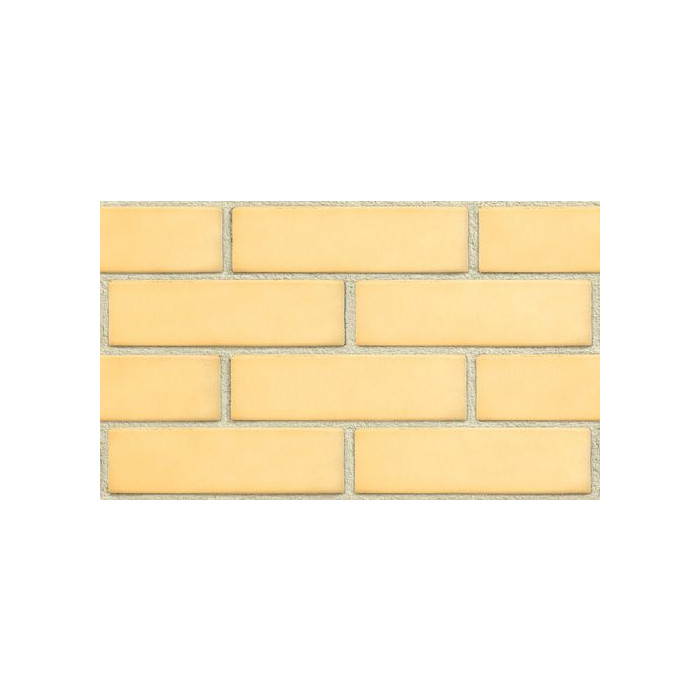 Кирпич облицовочный ЛСР янтарный гладкий, 250х120х65 мм