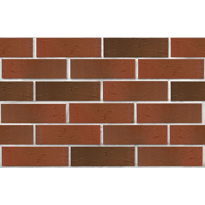 Кирпич облицовочный ЛСР янтарный флэш рустик, 250х120х65 мм