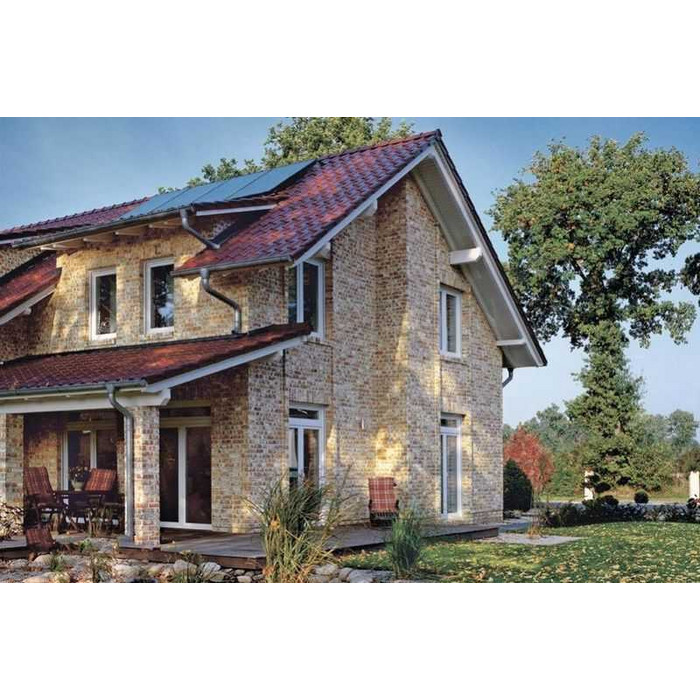 Кирпич облицовочный Roben Geestbrand bunt-weiss, 240х115х71 мм фото 6