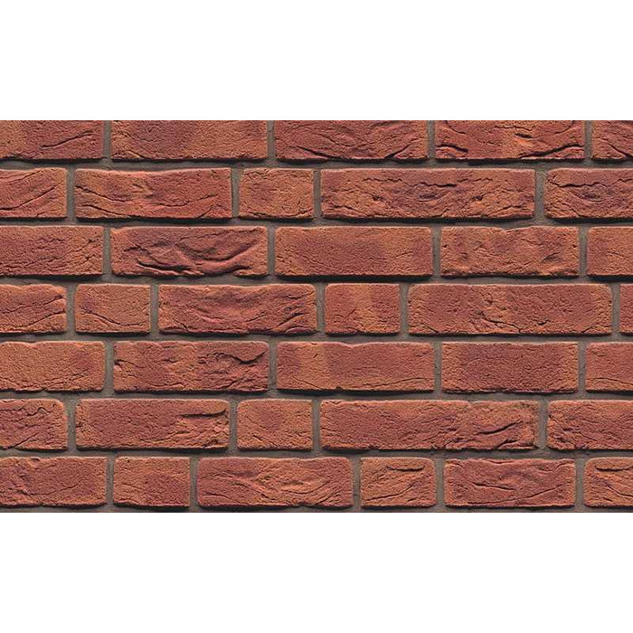 Кирпич облицовочный Muhr Nr 2, Rotbraun-bunt geflammt, 210х100х65 мм