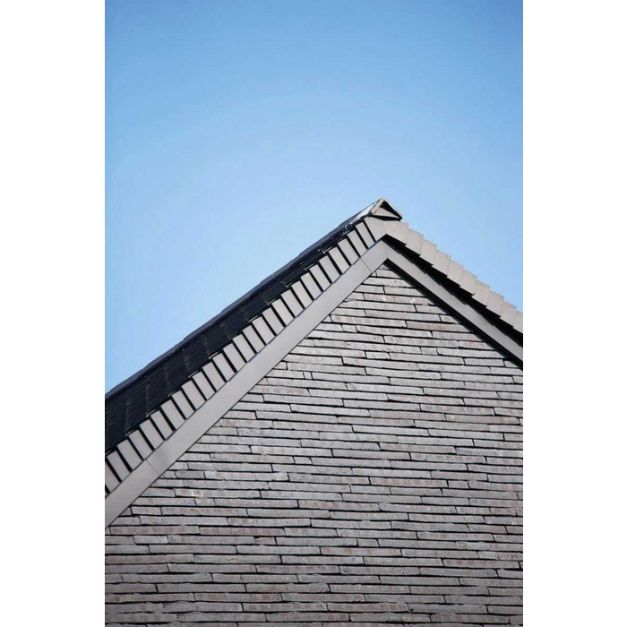 Облицовочный кирпич Terca Lathi Wasserstrich Gesmoord-Spezial Zwart, 495х100х38 мм фото 10