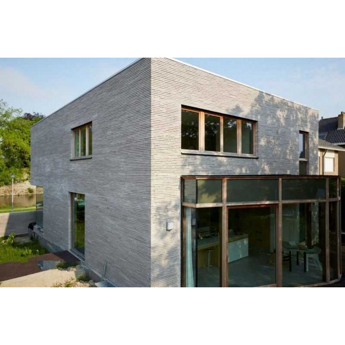 Кирпич облицовочный Terca Polaris Wasserstrich Special Grijs, 510х100х40 мм фото 4