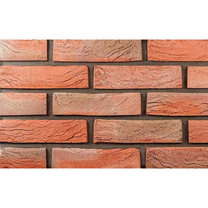 Кирпич облицовочный Донские зори Никольский узорный, 250х120х65 мм