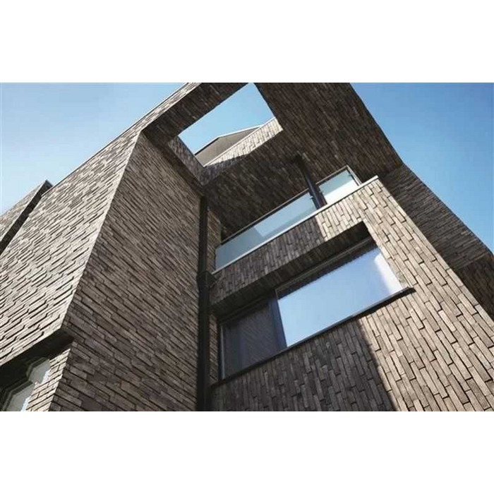 Кирпич облицовочный Terca Grijs-Zwart Iluzo, 238х88х48 мм фото 9