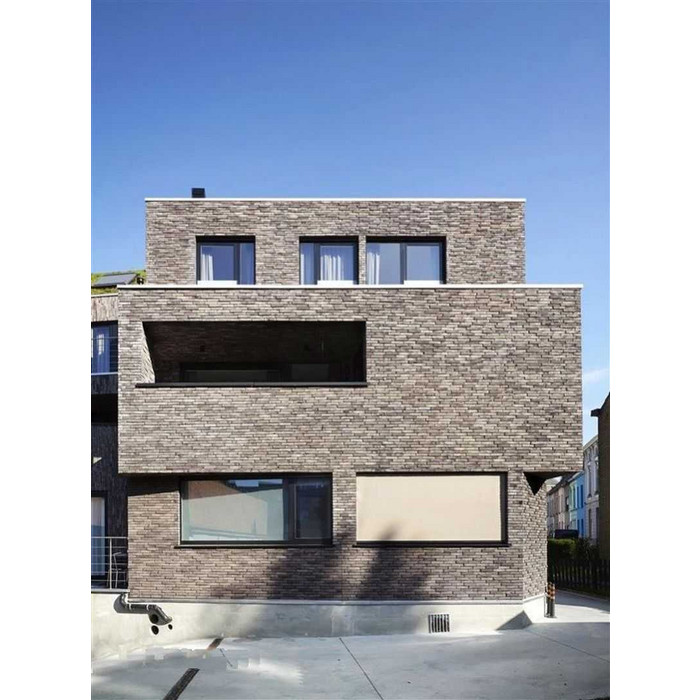 Кирпич облицовочный Terca Grijs-Zwart Iluzo, 238х88х48 мм фото 8