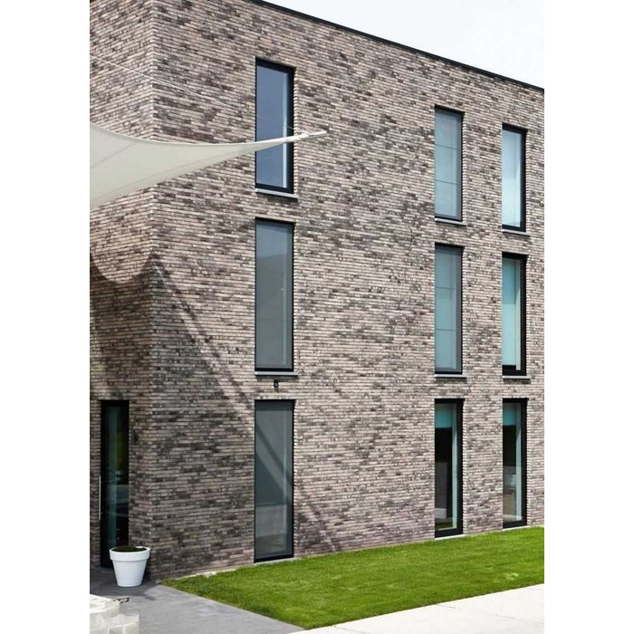 Кирпич облицовочный Terca Grijs-Zwart Iluzo, 238х88х48 мм фото 4