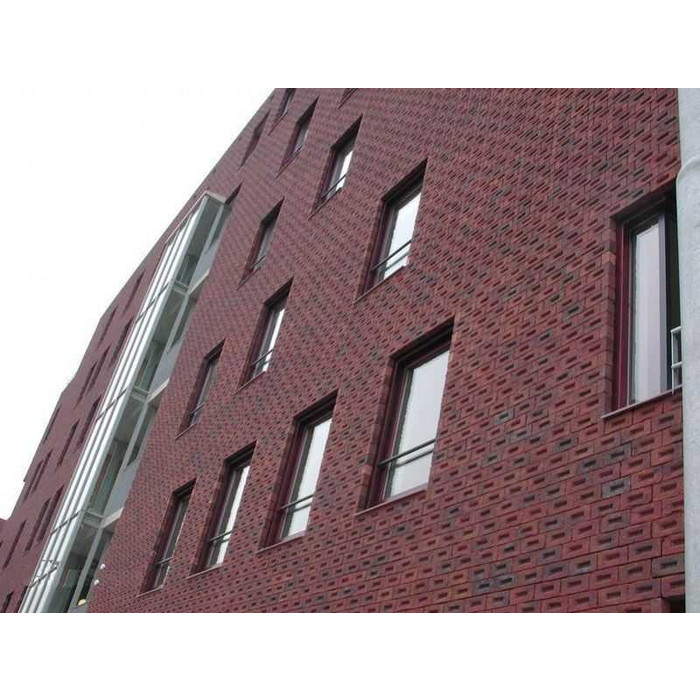 Кирпич облицовочный ENGELS Blauw paars antiek, 214х45-50х65 мм фото 3