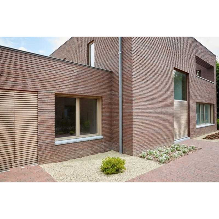Облицовочный кирпич Terca Tobago Wasserstrich Special Rood, 495х100х38 мм фото 5